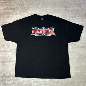 WWE Black WrestleMania Dallas Tee